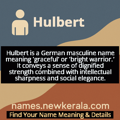 Hulbert Name Meaning and Origin
