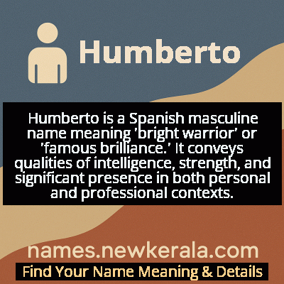 Humberto Name Meaning and Origin