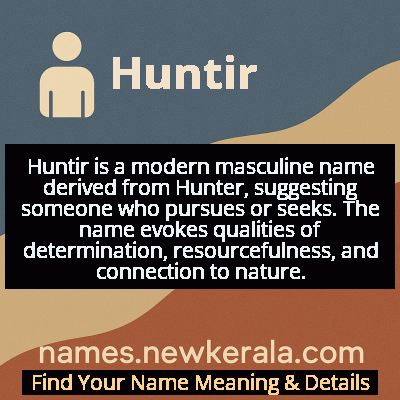 Huntir Name Meaning and Origin