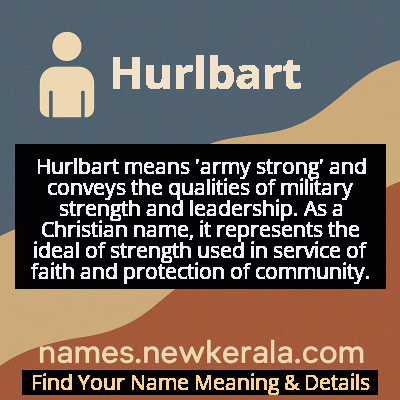 Hurlbart Name Meaning and Origin
