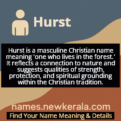 Hurst Name Meaning and Origin