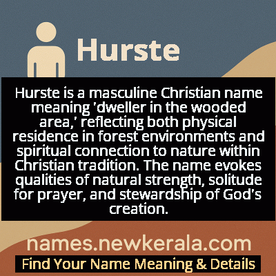 Hurste Name Meaning and Origin