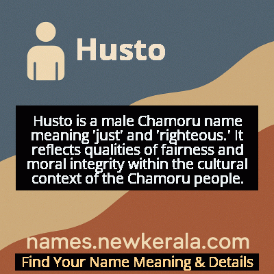 Husto Name Meaning and Origin