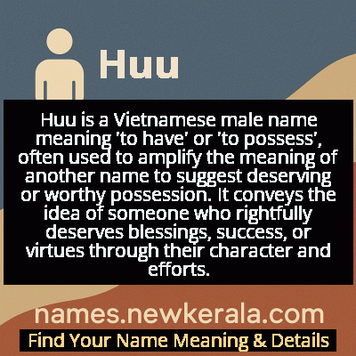 Huu Name Meaning and Origin