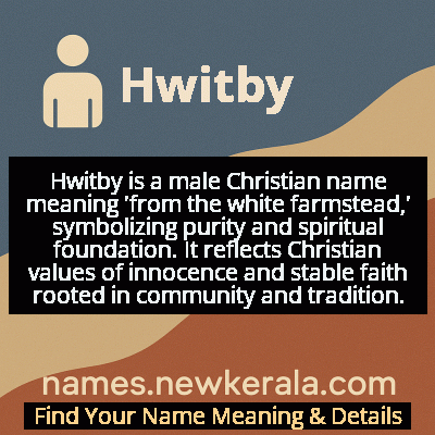Hwitby Name Meaning and Origin