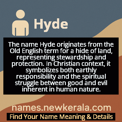 Hyde Name Meaning and Origin