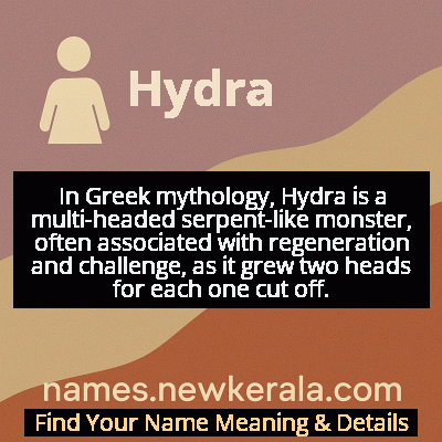 Hydra Name Meaning and Origin