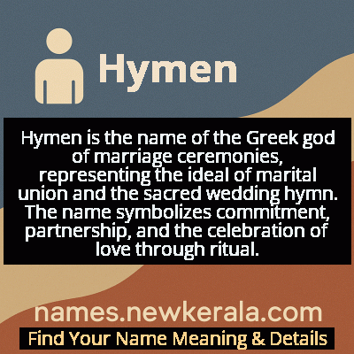 Hymen Name Meaning and Origin