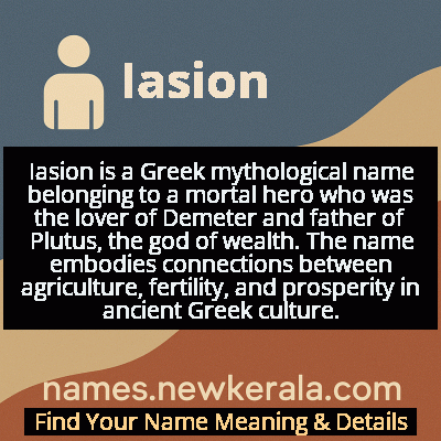 Iasion Name Meaning and Origin