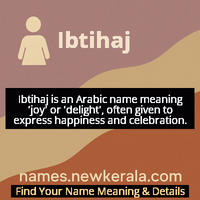 Ibtihaj Name Meaning and Origin