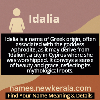 Idalia Name Meaning and Origin