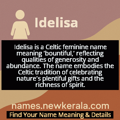 Idelisa Name Meaning and Origin