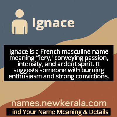 Ignace Name Meaning and Origin