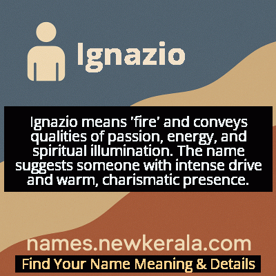 Ignazio Name Meaning and Origin