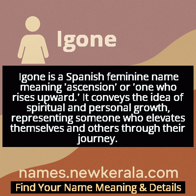 Igone Name Meaning and Origin