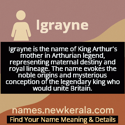 Igrayne Name Meaning and Origin