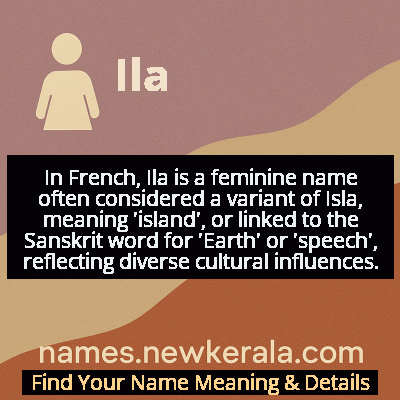 Ila Name Meaning and Origin