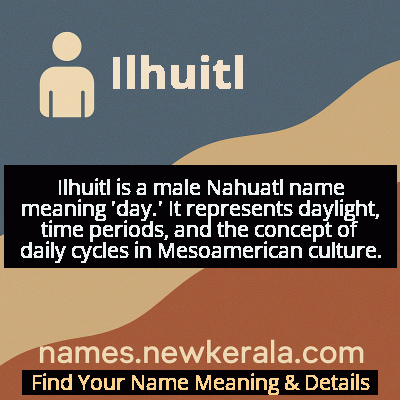 Ilhuitl Name Meaning and Origin