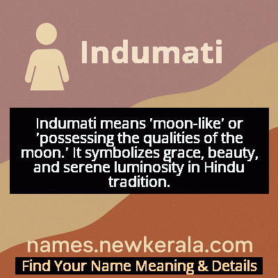 Indumati Name Meaning and Origin