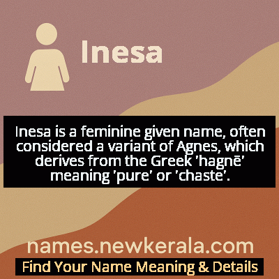 Inesa Name Meaning and Origin