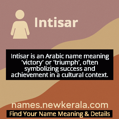 Intisar Name Meaning and Origin