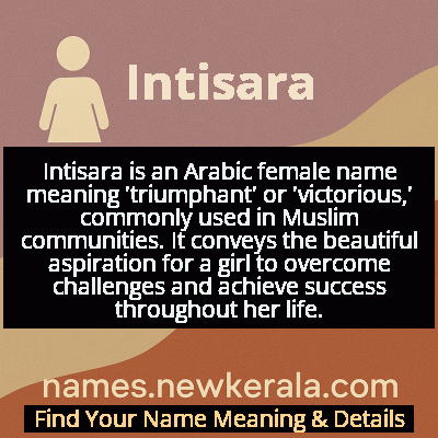 Intisara Name Meaning and Origin