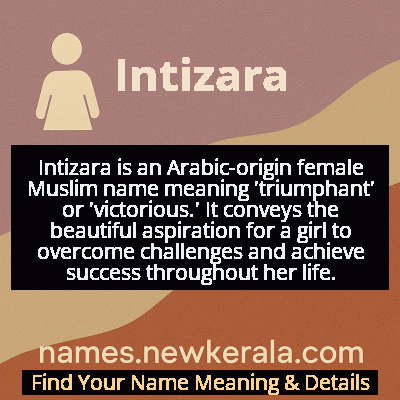 Intizara Name Meaning and Origin