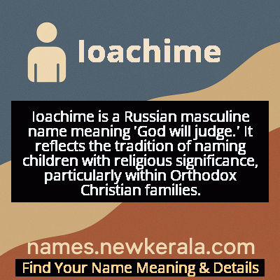 Ioachime Name Meaning and Origin