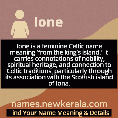 Ione Name Meaning and Origin