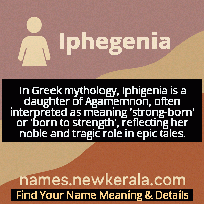 Iphegenia Name Meaning and Origin