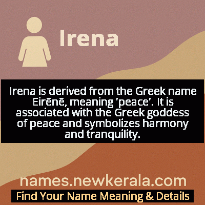 Irena Name Meaning and Origin