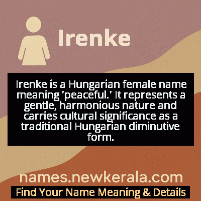 Irenke Name Meaning and Origin