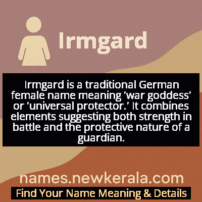 Irmgard Name Meaning and Origin