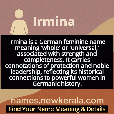 Irmina Name Meaning and Origin