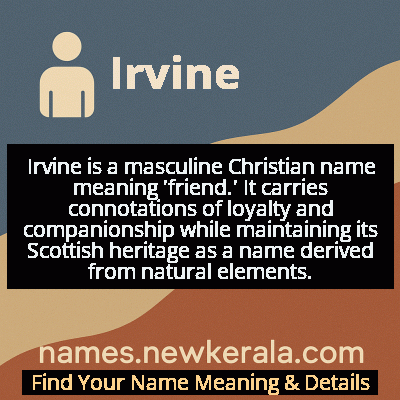 Irvine Name Meaning and Origin