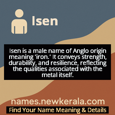 Isen Name Meaning and Origin
