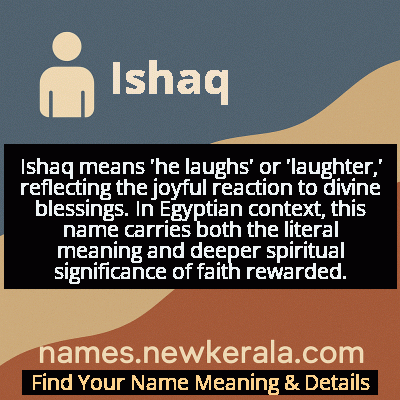 Ishaq Name Meaning and Origin
