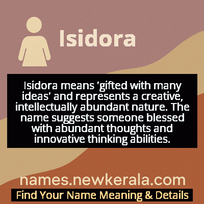 Isidora Name Meaning and Origin