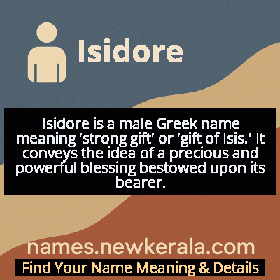 Isidore Name Meaning and Origin
