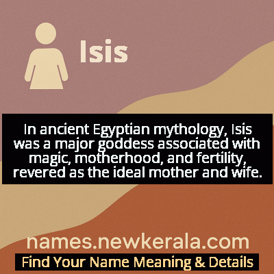 Isis Name Meaning and Origin