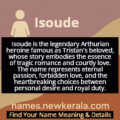 Isoude Name Meaning and Origin