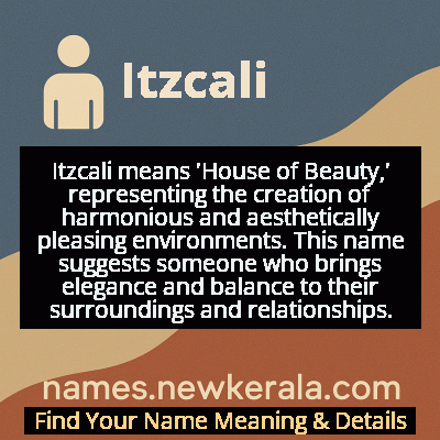 Itzcali Name Meaning and Origin
