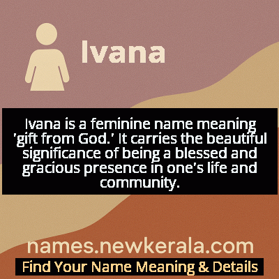 Ivana Name Meaning and Origin