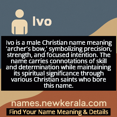 Ivo Name Meaning and Origin