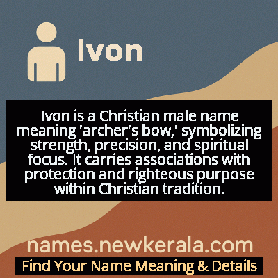 Ivon Name Meaning and Origin
