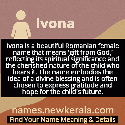 Ivona Name Meaning and Origin