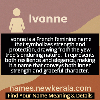 Ivonne Name Meaning and Origin