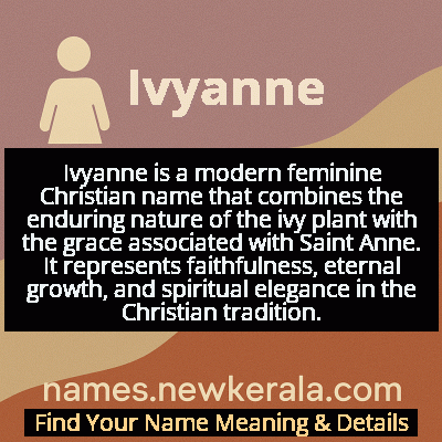 Ivyanne Name Meaning and Origin