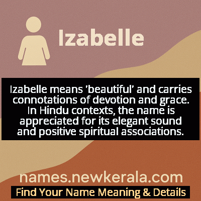 Izabelle Name Meaning and Origin