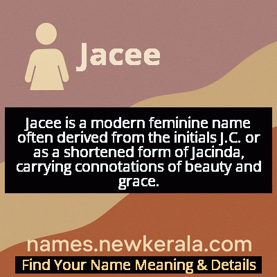 Jacee Name Meaning and Origin